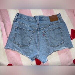 Levi's 501 Women's Light Blue Denim Shorts